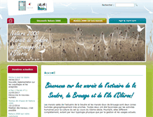 Tablet Screenshot of marais-seudre-brouage-oleron.n2000.fr