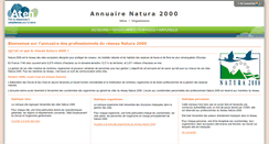Desktop Screenshot of annuaire.n2000.fr